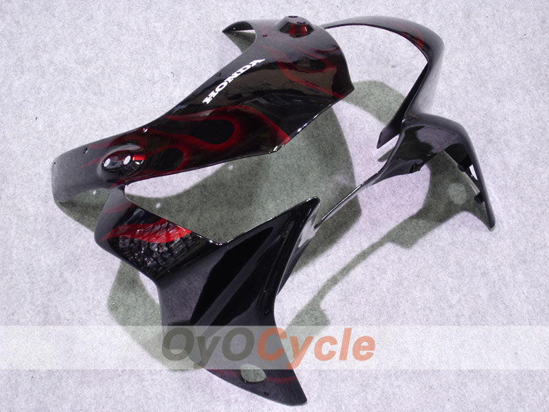 Injection Fairing kit for 02-03 CBR900RR 954 - Red, Black - Flame #OYO87902730 Secondary image