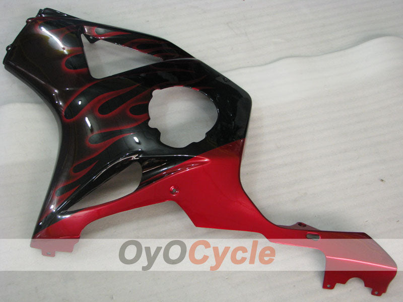 Injection Fairing kit for 02-03 CBR900RR 954 - Red, Black - Flame #OYO87902731
