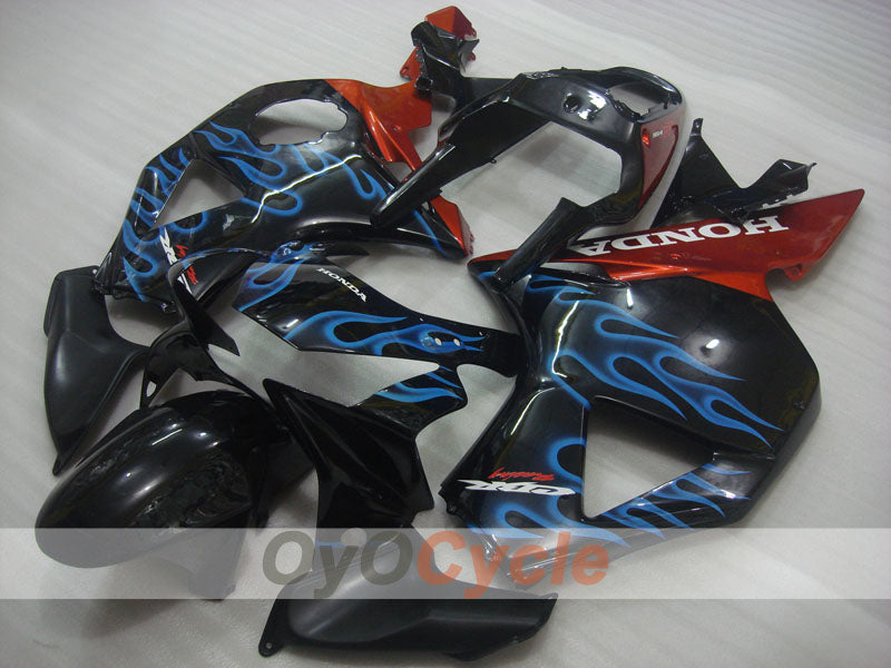 Injection Fairing kit for 02-03 CBR900RR 954 - Blue, Black - Flame #OYO87902732 Secondary image