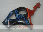 Injection Fairing kit for 02-03 CBR900RR 954 - Blue, Black - Flame #OYO87902732
