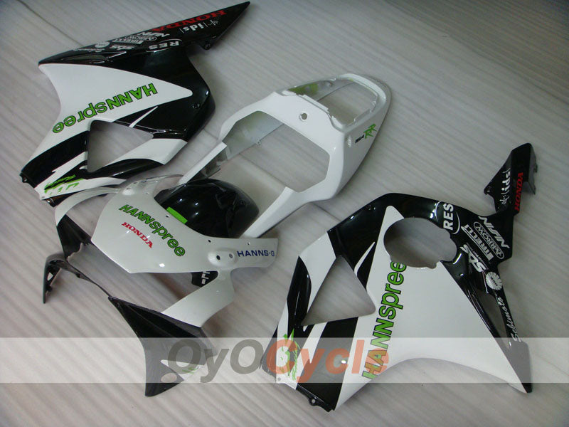 Injection Fairing kit for 02-03 CBR900RR 954 - White, Black - HANN Spree #OYO87902733 Secondary image