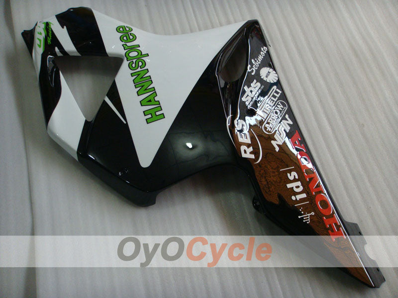 Injection Fairing kit for 02-03 CBR900RR 954 - White, Black - HANN Spree #OYO87902733