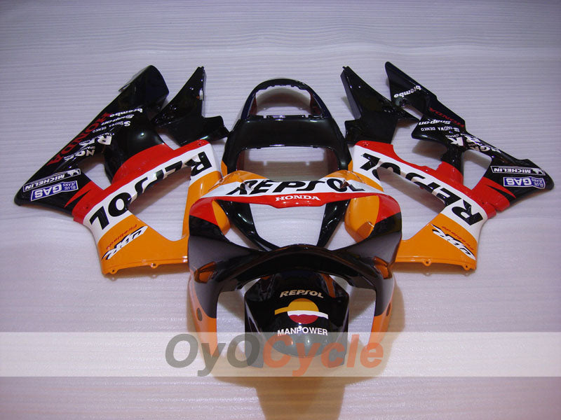 Injection Fairing kit for 00-01 CBR900RR 929 - Red, Black - MICHELIN, Repsol #OYO87902737 Secondary image