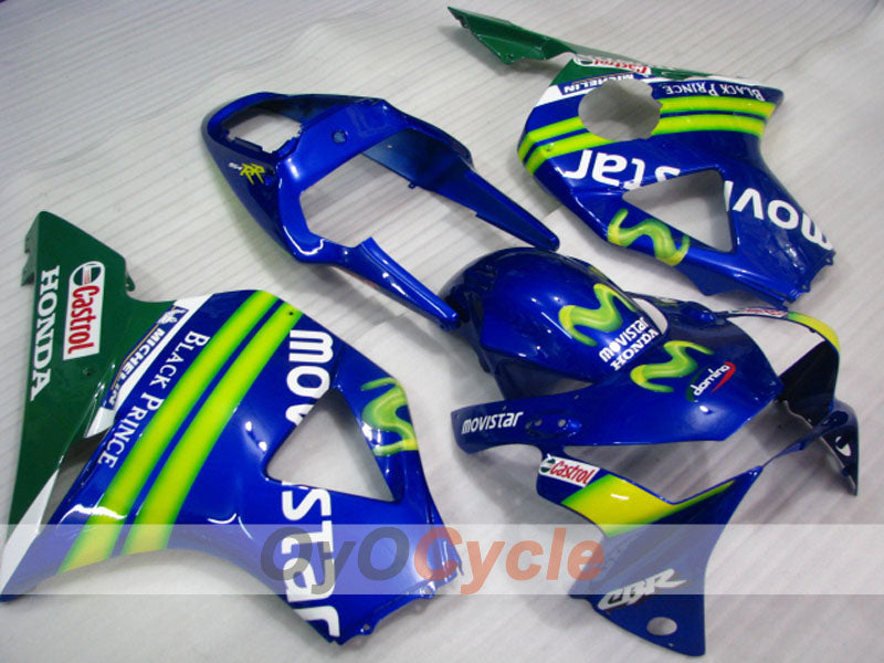 Injection Fairing kit for 02-03 CBR900RR 954 - Blue - Movistar #OYO87902738