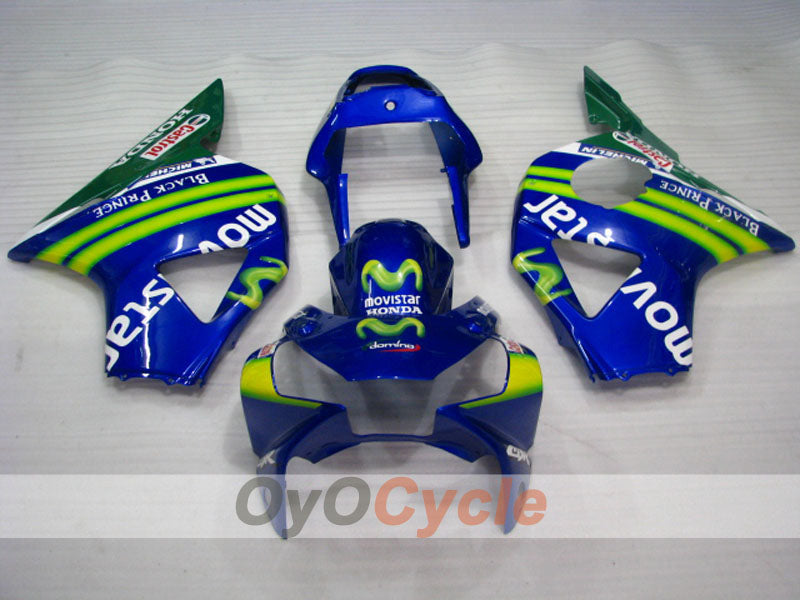 Injection Fairing kit for 02-03 CBR900RR 954 - Blue - Movistar #OYO87902738