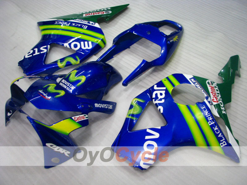 Injection Fairing kit for 02-03 CBR900RR 954 - Blue - Movistar #OYO87902738