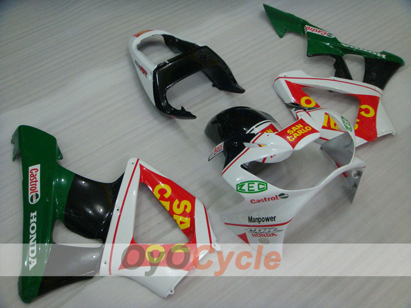 Injection Fairing kit for 00-01 CBR900RR 929 - Red, White - San Carlo #OYO87902739 Main image