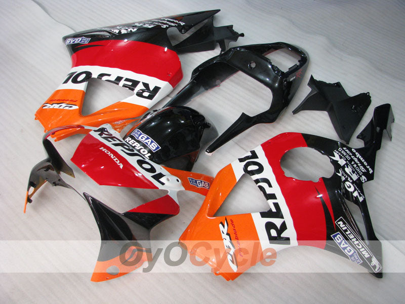 Injection Fairing kit for 02-03 CBR900RR 954 - Red, Black - Repsol #OYO87902752