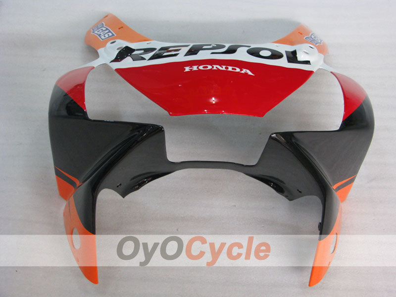 Injection Fairing kit for 02-03 CBR900RR 954 - Red, Black - Repsol #OYO87902752