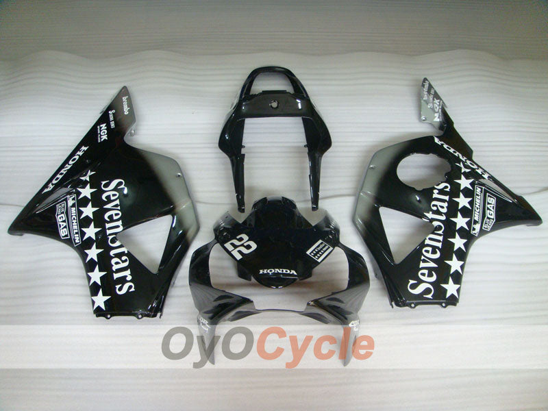 Injection Fairing kit for 02-03 CBR900RR 954 - Black - SevenStars #OYO87902756 Secondary image