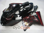 Injection Fairing kit for 96-07 CBR1100XX - Red, Black - Flame #OYO87902796