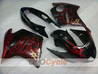 Injection Fairing kit for 96-07 CBR1100XX - Red, Black - Flame #OYO87902798