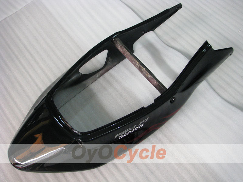 Injection Fairing kit for 96-07 CBR1100XX - Red, Black - Flame #OYO87902800