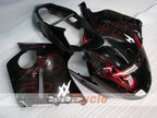 Injection Fairing kit for 96-07 CBR1100XX - Red, Black - Flame #OYO87902800
