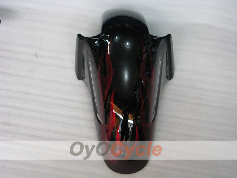 Injection Fairing kit for 96-07 CBR1100XX - Red, Black - Flame #OYO87902800