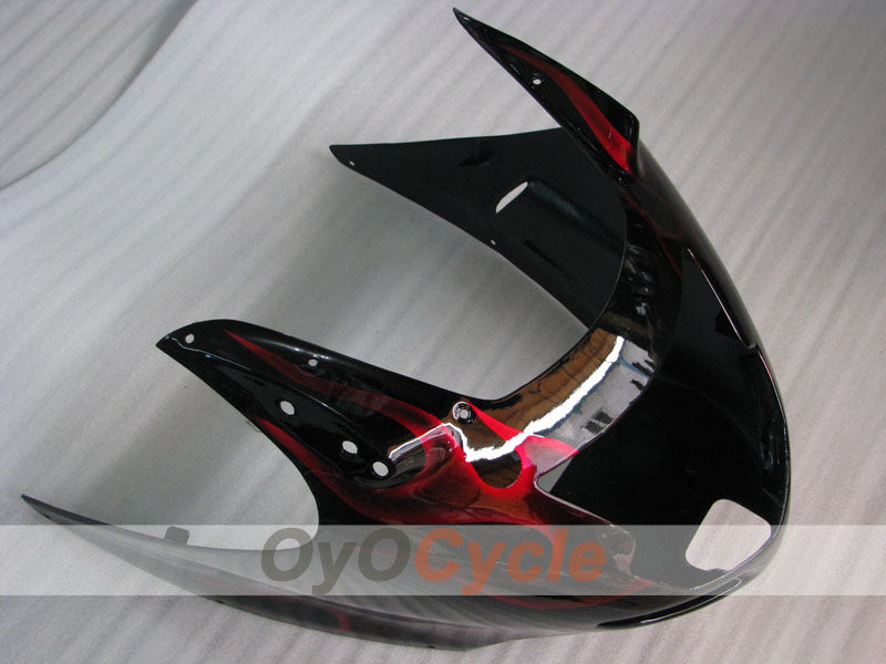 Injection Fairing kit for 96-07 CBR1100XX - Red, Black - Flame #OYO87902800