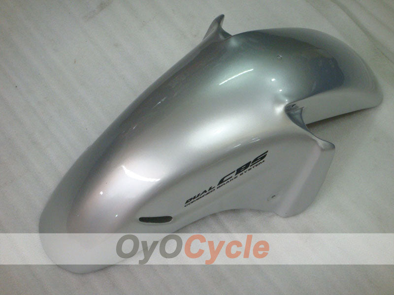 Injection Fairing kit for 96-07 CBR1100XX - Black, Silver - Flame #OYO87902801