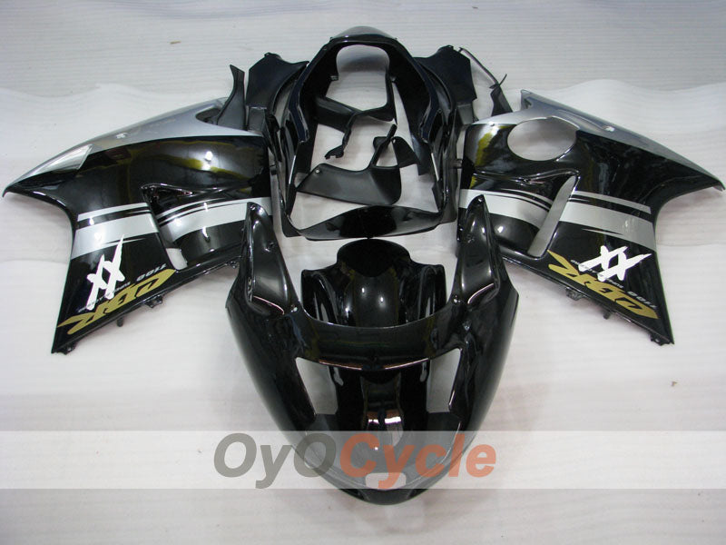 Injection Fairing kit for 96-07 CBR1100XX - Black, Silver - Factory Style #OYO87902813