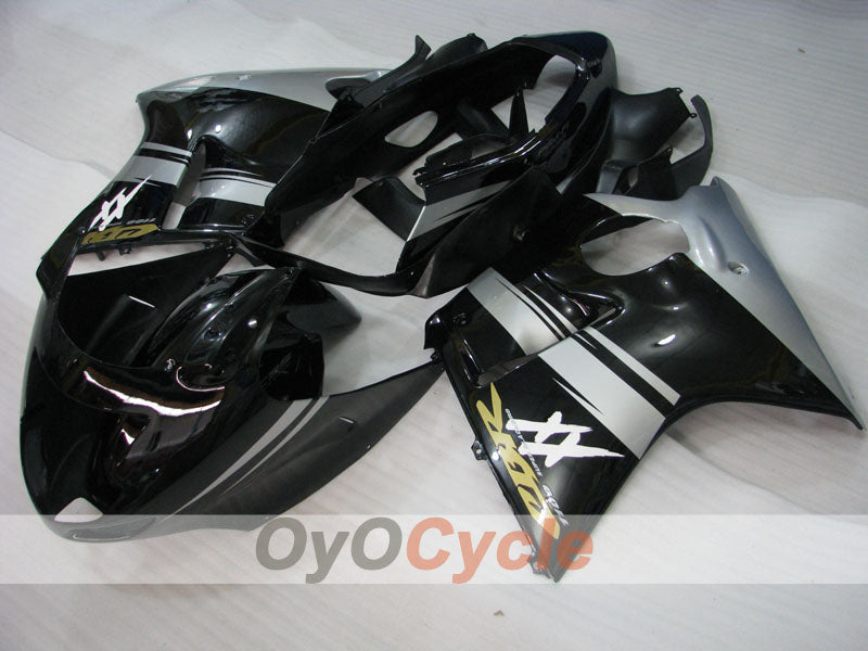 Injection Fairing kit for 96-07 CBR1100XX - Black, Silver - Factory Style #OYO87902813