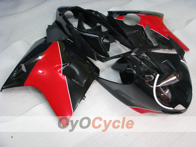 Injection Fairing kit for 96-07 CBR1100XX - Red, Black - Factory Style #OYO87902814 Main image