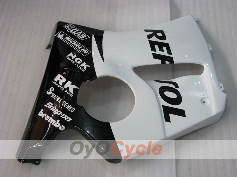 Injection Fairing kit for 96-07 CBR1100XX - White, Black - Repsol #OYO87902817