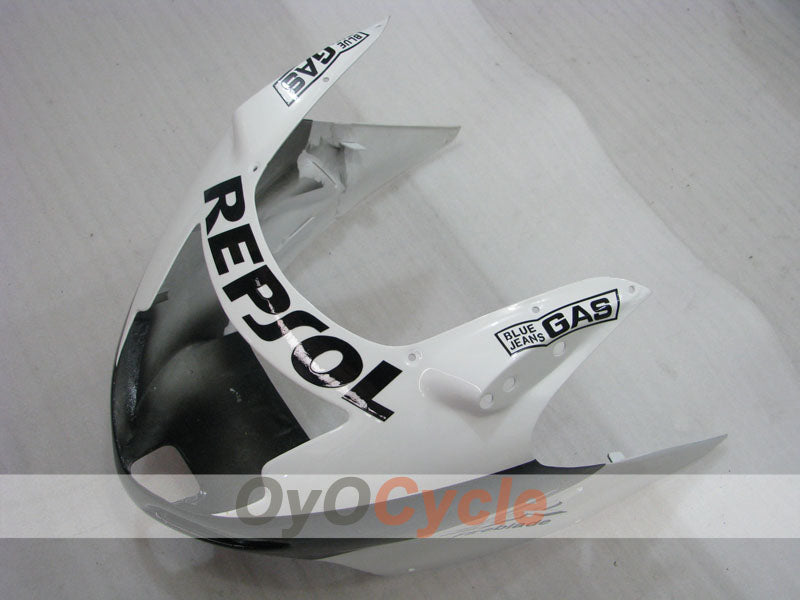 Injection Fairing kit for 96-07 CBR1100XX - White, Black - Repsol #OYO87902817