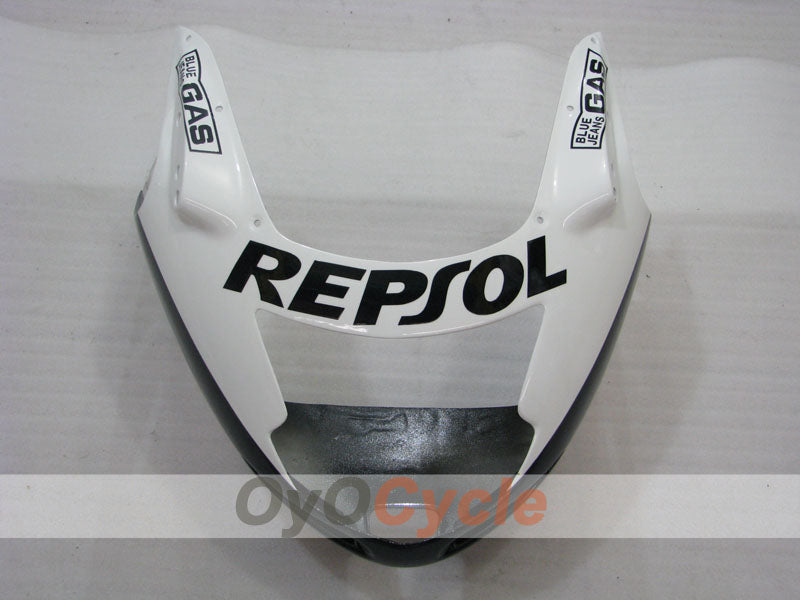 Injection Fairing kit for 96-07 CBR1100XX - White, Black - Repsol #OYO87902817