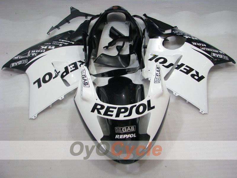 Injection Fairing kit for 96-07 CBR1100XX - White, Black - Repsol #OYO87902817 Secondary image