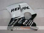 Injection Fairing kit for 96-07 CBR1100XX - White, Black - Repsol #OYO87902817
