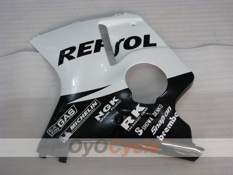 Injection Fairing kit for 96-07 CBR1100XX - White, Black - Repsol #OYO87902817