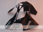 Injection Fairing kit for 00-02 NINJA ZX-6R - White, Black - MICHELIN, West #OYO87902818