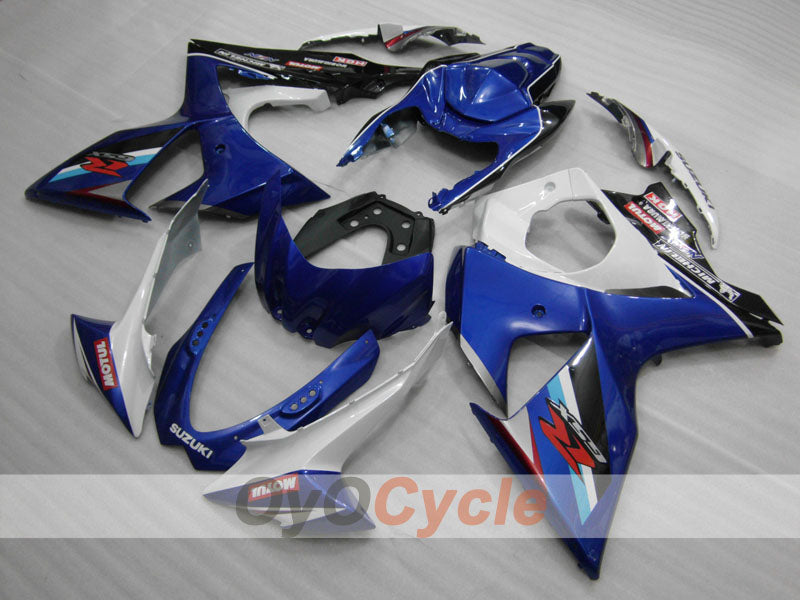 Injection Fairing kit for 09-16 GSX R1000 - Blue, White - Factory Style #OYO87902875 Secondary image