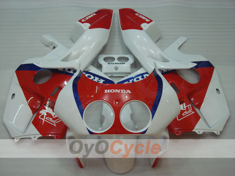 Injection Fairing kit for 90-94 CBR250RR - Red, White - Factory Style #OYO87902961