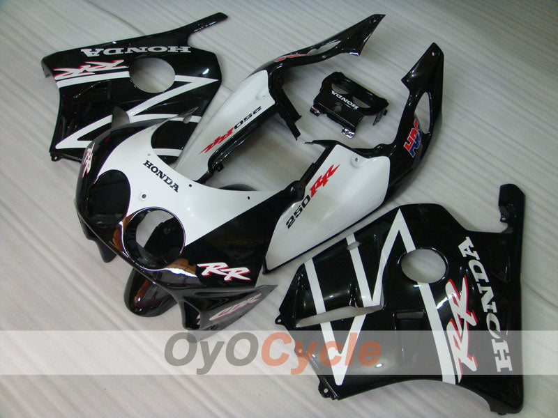 Injection Fairing kit for 90-94 CBR250RR - White, Black - Factory Style #OYO87902962 Secondary image