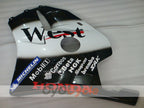 Injection Fairing kit for 90-94 CBR250RR - White, Black - West #OYO87902973