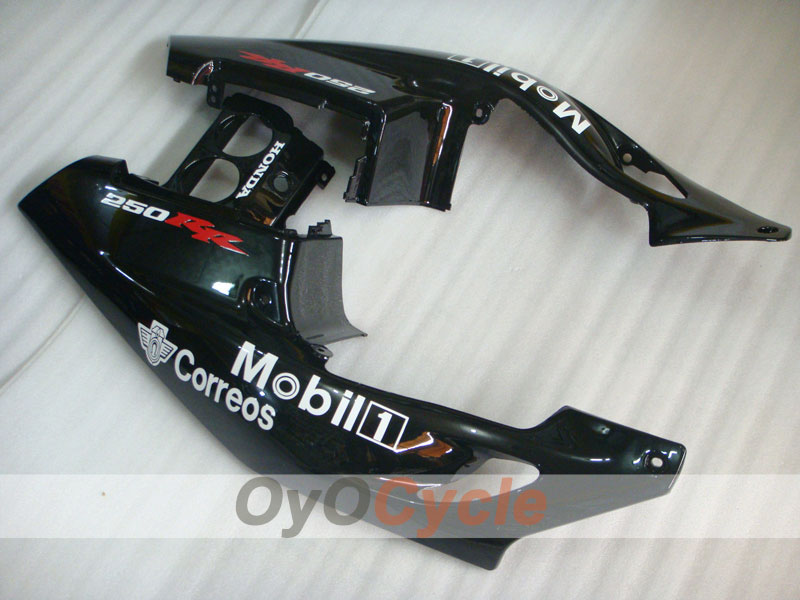 Injection Fairing kit for 90-94 CBR250RR - White, Black - West #OYO87902973