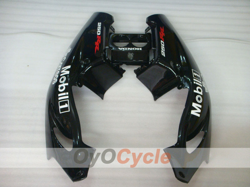 Injection Fairing kit for 90-94 CBR250RR - White, Black - West #OYO87902973