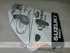 Fairing kit for 96-99 Suzuki GSXR750 - White, Black - Corona, MOTUL #OYO87902989