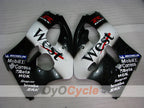 Fairing kit for 97-00 Suzuki GSXR600 - White, Black - West #OYO87902987