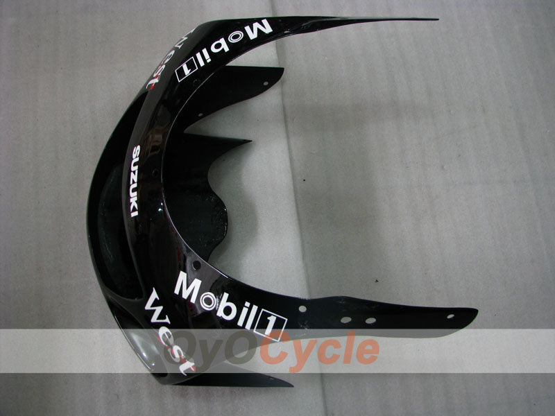 Fairing kit for 97-00 Suzuki GSXR600 - White, Black - West #OYO87902987