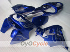 Fairing kit for 98-99 NINJA ZX-9R - Blue, Silver - Flame #OYO87903007