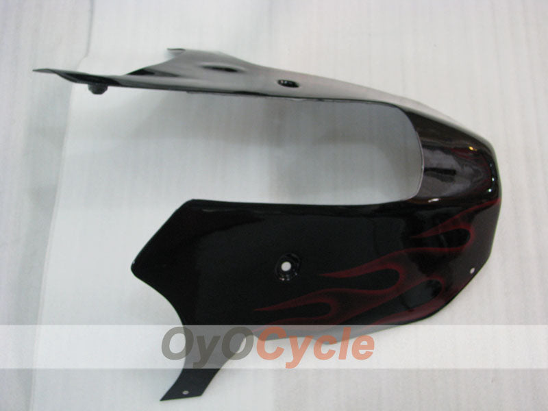 Fairing kit for 00-01 NINJA ZX-9R - Red, Black - Flame #OYO87903028