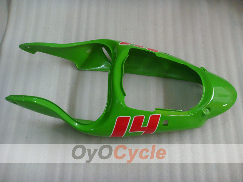 Fairing kit for 00-01 NINJA ZX-9R - Green, Black - Nakano #OYO87903034