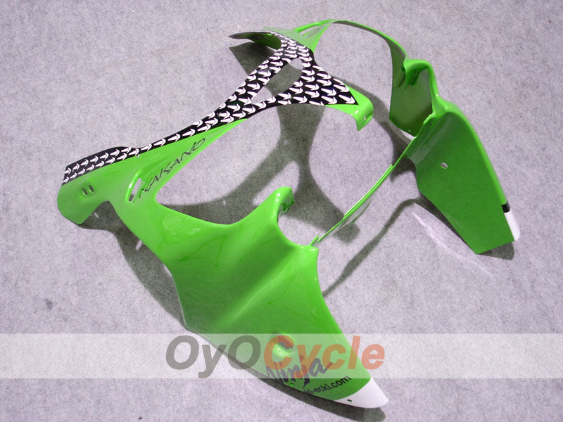 Fairing kit for 00-01 NINJA ZX-9R - Green, Black - Nakano #OYO87903035 Secondary image