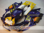 Fairing kit for 91-94 Honda CBR600 F2 - Yellow, Purple - Camel #OYO87903041
