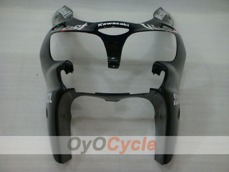 Fairing kit for 00-01 NINJA ZX-9R - White, Black - West #OYO87903049