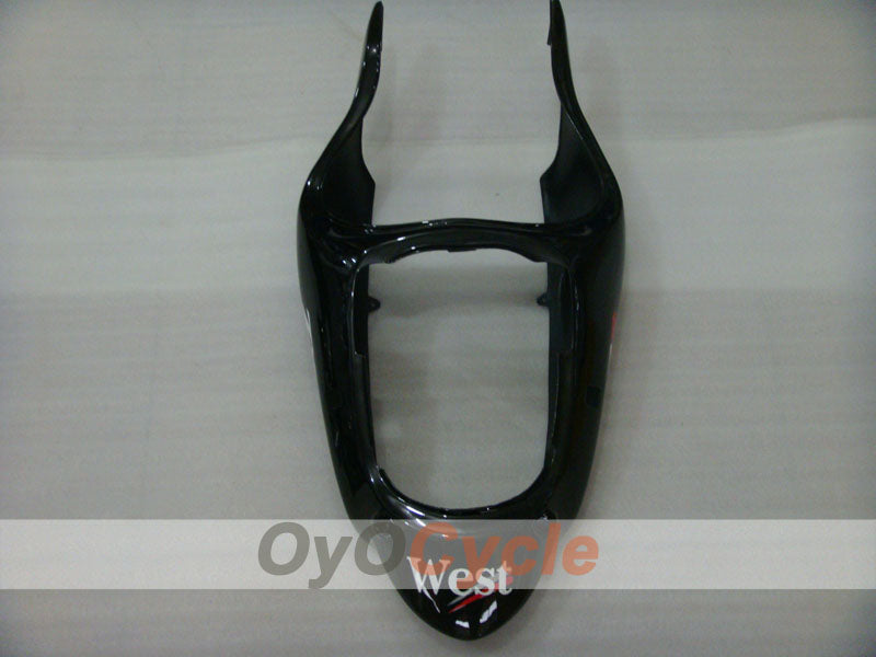 Fairing kit for 00-01 NINJA ZX-9R - White, Black - West #OYO87903049