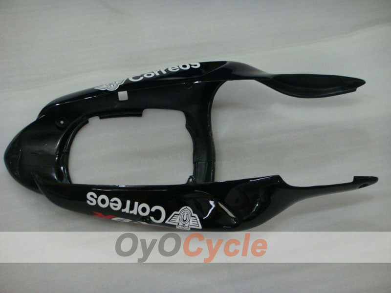 Fairing kit for 00-01 NINJA ZX-9R - White, Black - West #OYO87903049