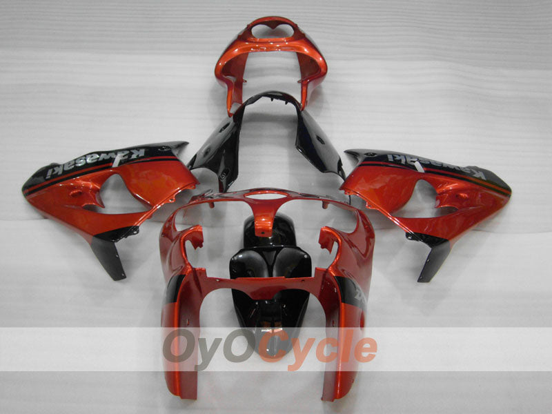 Fairing kit for 00-01 NINJA ZX-9R - Orange, Black - Factory Style #OYO87906058