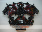 Fairing kit for 91-94 Honda CBR600 F2 - Red, Black - Flame #OYO87903060